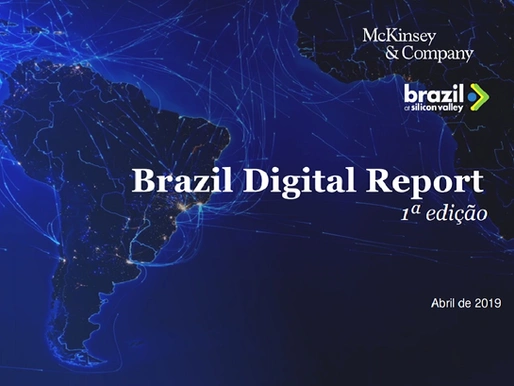 Fomos destaque na McKinsey & Company's “Brazil Digital Report”